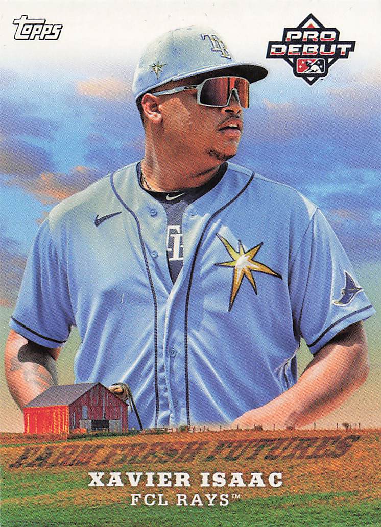 2023 Topps Pro Debut Farm Fresh Futures Xavier Isaac #FF-18