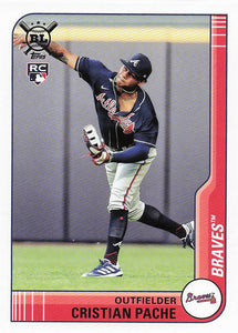 2021 Topps Big League Baseball Cristian Pache #138 RC