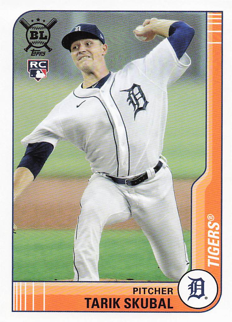 2021 Topps Big League Baseball Tarik Skubal #151 RC