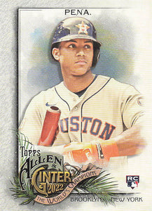 2022 Topps Allen & Ginter Baseball Jeremy Pena #349 RC