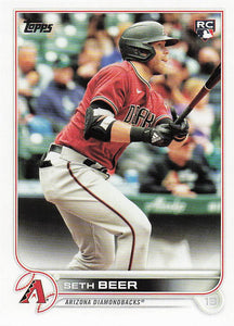 2022 Topps Baseball Seth Beer #345 RC