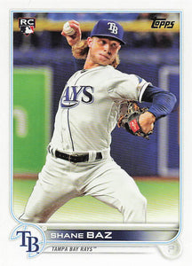 2022 Topps Baseball Shane Baz #421 RC