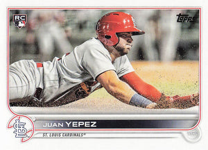 2022 Topps Baseball Juan Yepez #506 RC