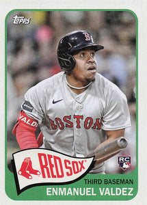 2023 Topps Archives Baseball Enmanuel Valdez #124 RC