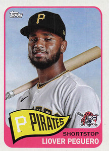 2023 Topps Archives Baseball Liover Peguero #129 RC