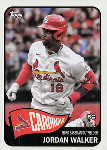 2023 Topps Archives Baseball Jordan Walker #154 RC
