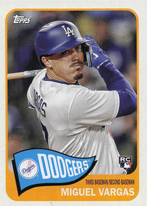 2023 Topps Archives Baseball Miguel Vargas #184 RC