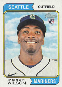 2023 Topps Heritage Baseball Marcus Wilson #79 RC