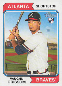 2023 Topps Heritage Baseball Vaughn Grissom #97 RC