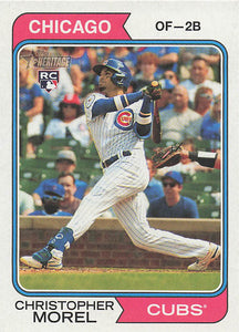 2023 Topps Heritage Baseball Christopher Morel #110 RC