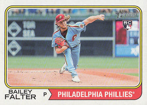 2023 Topps Heritage Baseball Bailey Falter #314 RC