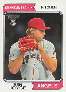 2023 Topps Heritage Baseball Ben Joyce #722 RC