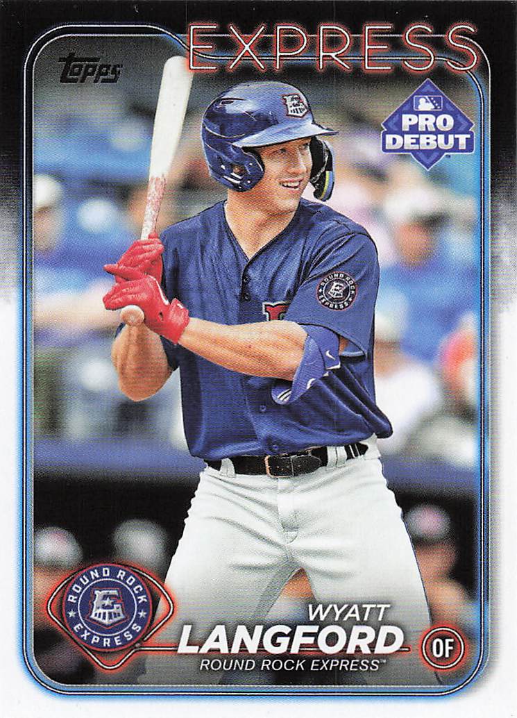2024 Topps Pro Debut Baseball Wyatt Langford #PD-95