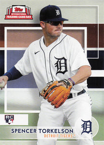 2022 Topps International Trading Card Day Baseball Base Spencer Torkelson #NTCD-11 RC