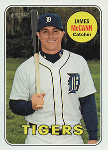 2018 Topps Heritage Baseball James McCann #414