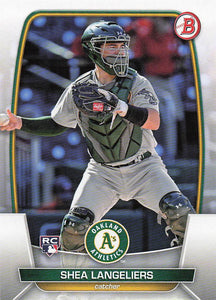 2023 Bowman Baseball Shea Langeliers #3 RC