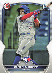 2023 Bowman Baseball Prospects Gabriel Martinez #BP-45