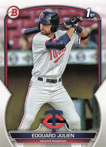2023 Bowman Baseball Prospects Edouard Julien #BP-82