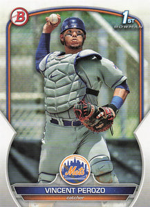 2023 Bowman Baseball Prospects Vincent Perozo #BP-102
