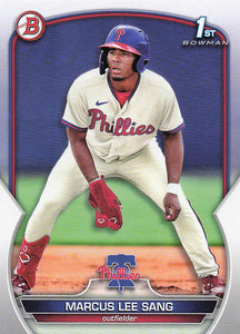 2023 Bowman Baseball Prospects Marcus Lee Sang #BP-126