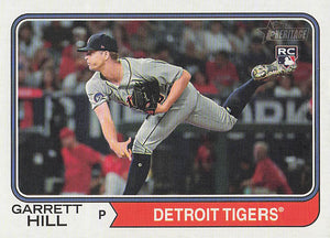 2023 Topps Heritage Baseball Garrett Hill #170 RC