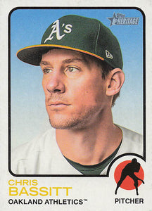 2022 Topps Heritage Baseball Chris Bassitt #38