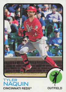 2022 Topps Heritage Baseball Tyler Naquin #97