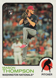 2022 Topps Heritage Baseball Mason Thompson #113