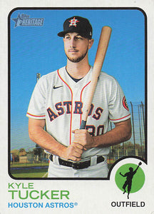 2022 Topps Heritage Baseball Kyle Tucker #128