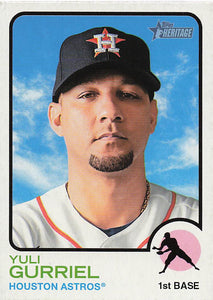 2022 Topps Heritage Baseball Yuli Gurriel #145