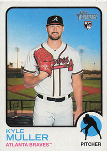 2022 Topps Heritage Baseball Kyle Muller #280 RC