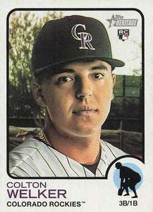 2022 Topps Heritage Baseball Colton Welker #281 RC