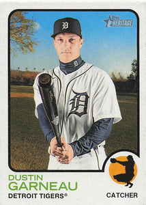 2022 Topps Heritage Baseball Dustin Garneau #321