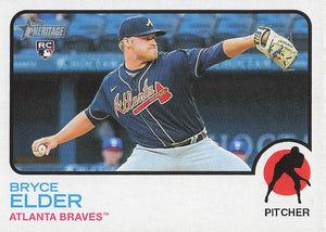 2022 Topps Heritage Baseball Bryce Elder #591 RC