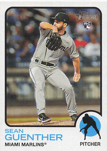2022 Topps Heritage Baseball Sean Guenther #622 RC