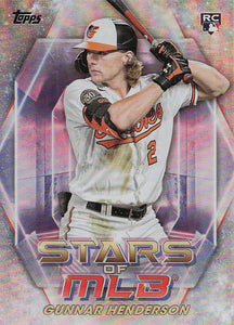 2023 Topps Baseball Stars of MLB Gunnar Henderson #SMLB-37 RC