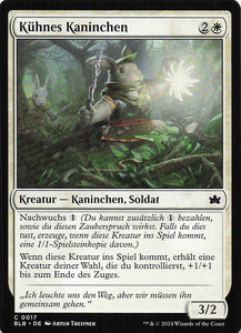 Magic The Gathering: Bloomburrow DE: #17 Kühnes Kaninchen