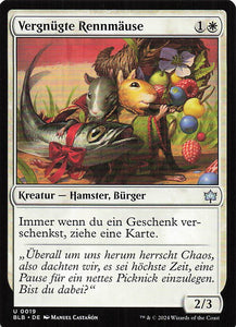 Magic The Gathering: Bloomburrow DE: #19 Vergnügte Rennmäuse