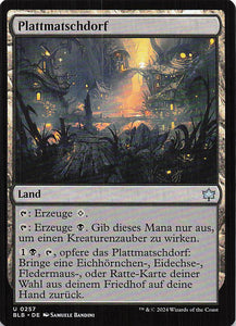 Magic The Gathering: Bloomburrow DE: #257 Plattmatschdorf