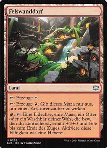 Magic The Gathering: Bloomburrow DE: #259 Felswanddorf