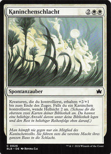 Magic The Gathering: Bloomburrow DE: #26 Kaninchenschlacht