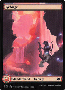 Magic The Gathering: Bloomburrow DE: #275 Gebirge V2