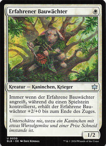 Magic The Gathering: Bloomburrow DE: #30 Erfahrener Bauwächter