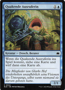 Magic The Gathering: Bloomburrow DE: #42 Quakende Ausruferin