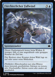 Magic The Gathering: Bloomburrow DE: #46 Fürchterlicher Fallwind