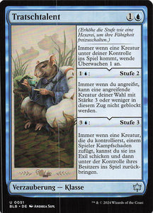 Magic The Gathering: Bloomburrow DE: #51 Tratschtalent