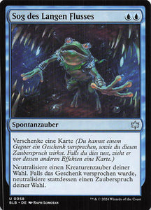Magic The Gathering: Bloomburrow DE: #58 Sog des Langen Flusses