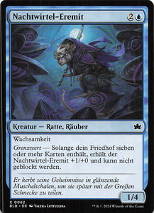 Magic The Gathering: Bloomburrow DE: #62 Nachtwirbel-Eremit