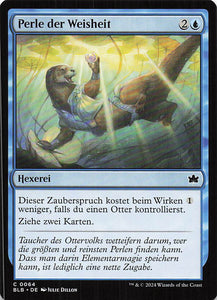 Magic The Gathering: Bloomburrow DE: #64 Perle der Weisheit