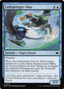 Magic The Gathering: Bloomburrow DE: #71 Luftspringer-Duo